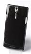 Silikonové ochranné pouzdro JEKOD TPU + fólie  Black pro SonyEricsson Xperia S